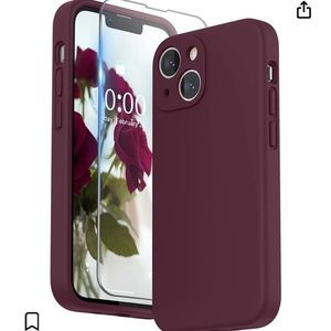 iPhone 13 Mini Plum Silicone Case